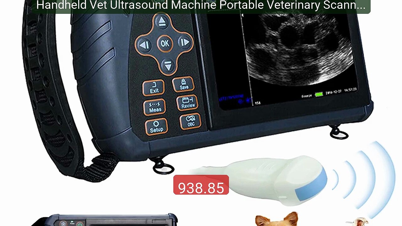 Handheld Vet Ultrasound Machine Portable Veterinary Scanner wi... -- Hot Deal 2026 | Limited Offer!