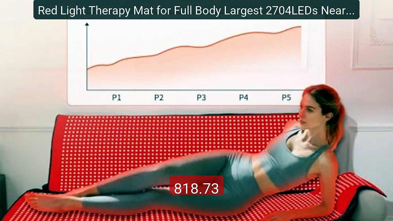 Red Light Therapy Mat for Full Body Largest 2704LEDs Near Inf... -- Amazing Value 2026 | Must Have!
