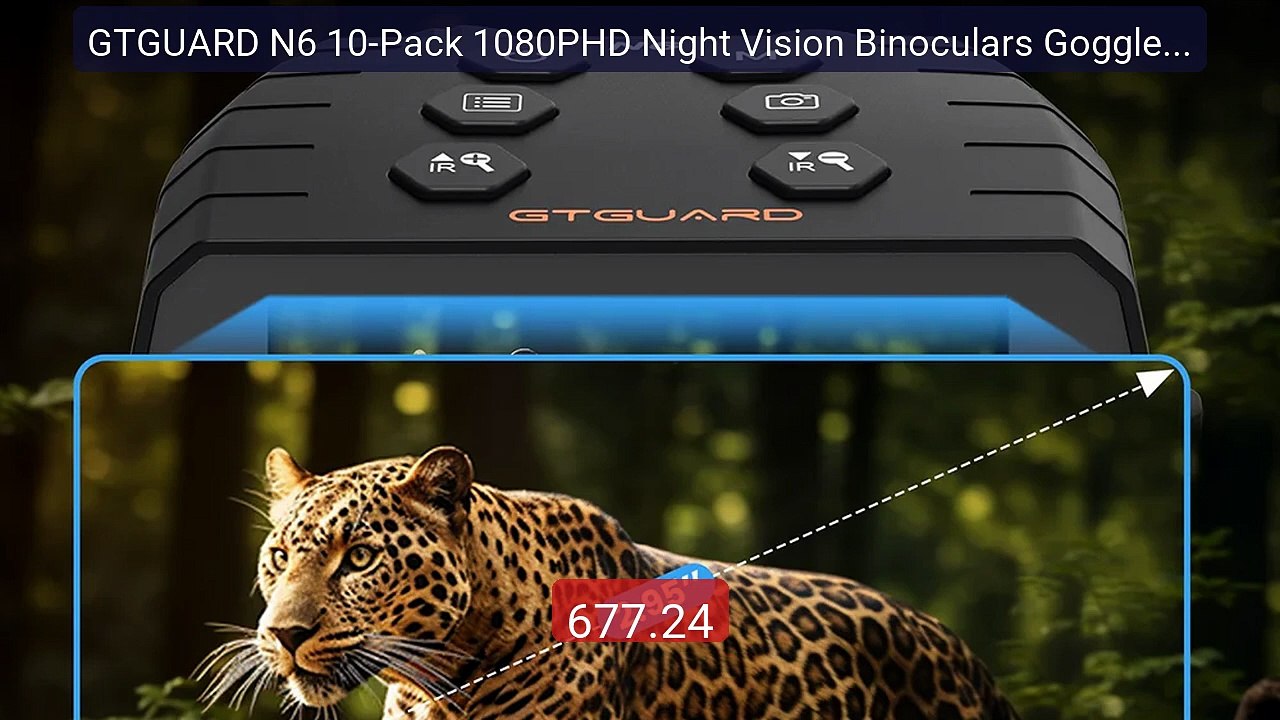 GTGUARD N6 10-Pack 1080PHD Night Vision Binocul...