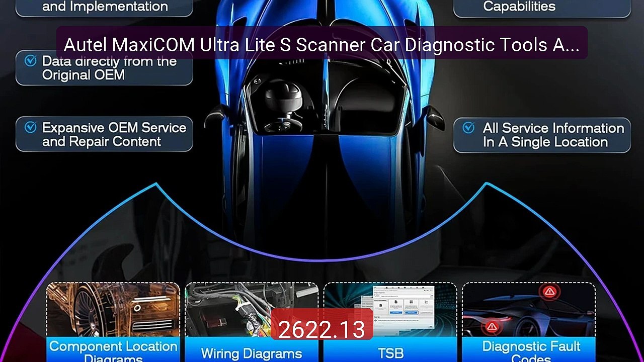 Autel MaxiCOM Ultra Lite S Scanner Car Diagnostic Tools Advanced E... -- Best Deal 2026 | Shop Now!