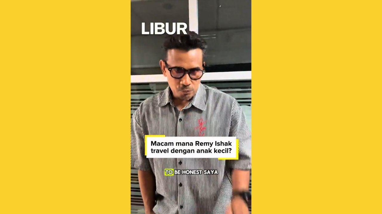 Macam Mana Remy Ishak Travel dengan Anak Kecil?