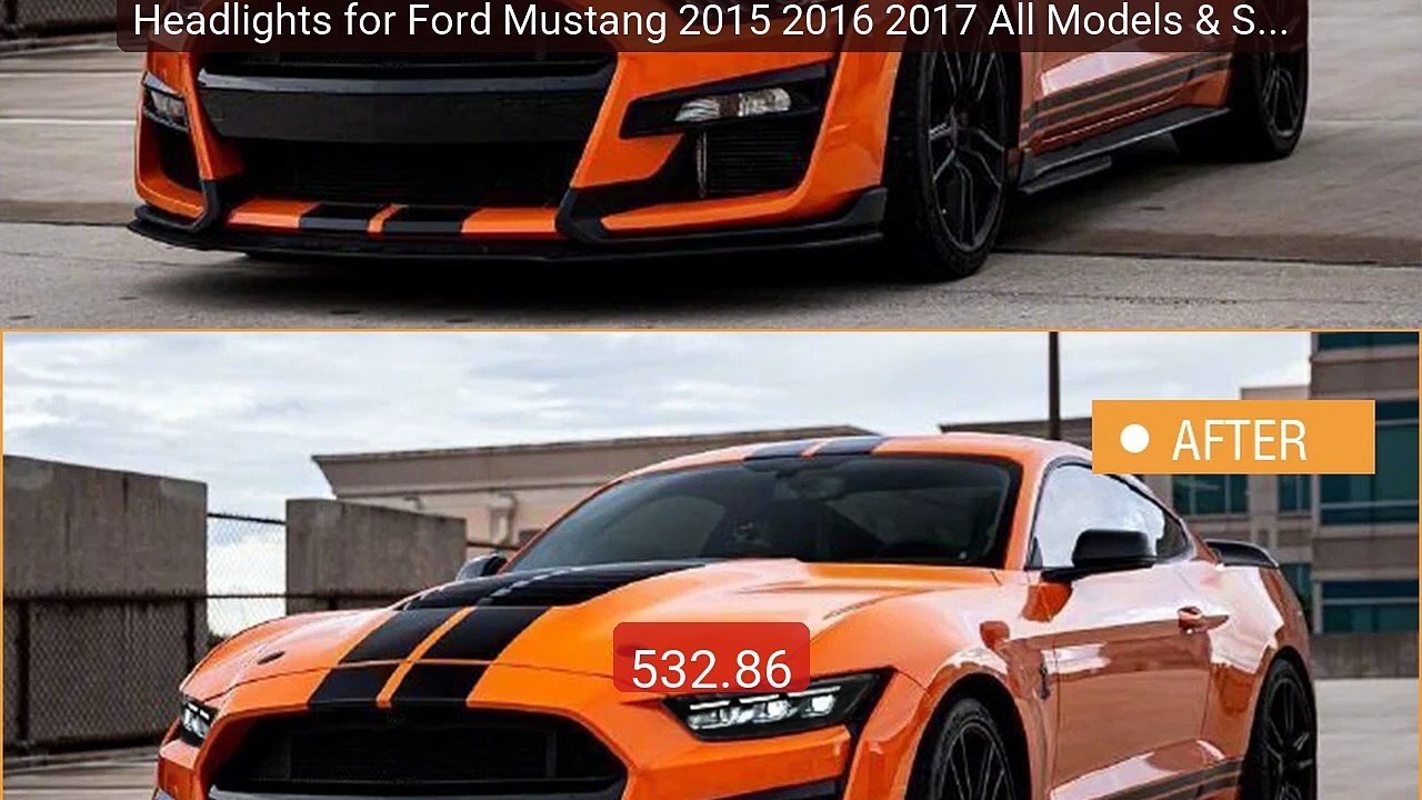 Headlights for Ford Mustang 2015 2016 2017 All Models & Shelb... -- Amazing Value 2026 | Must Have!