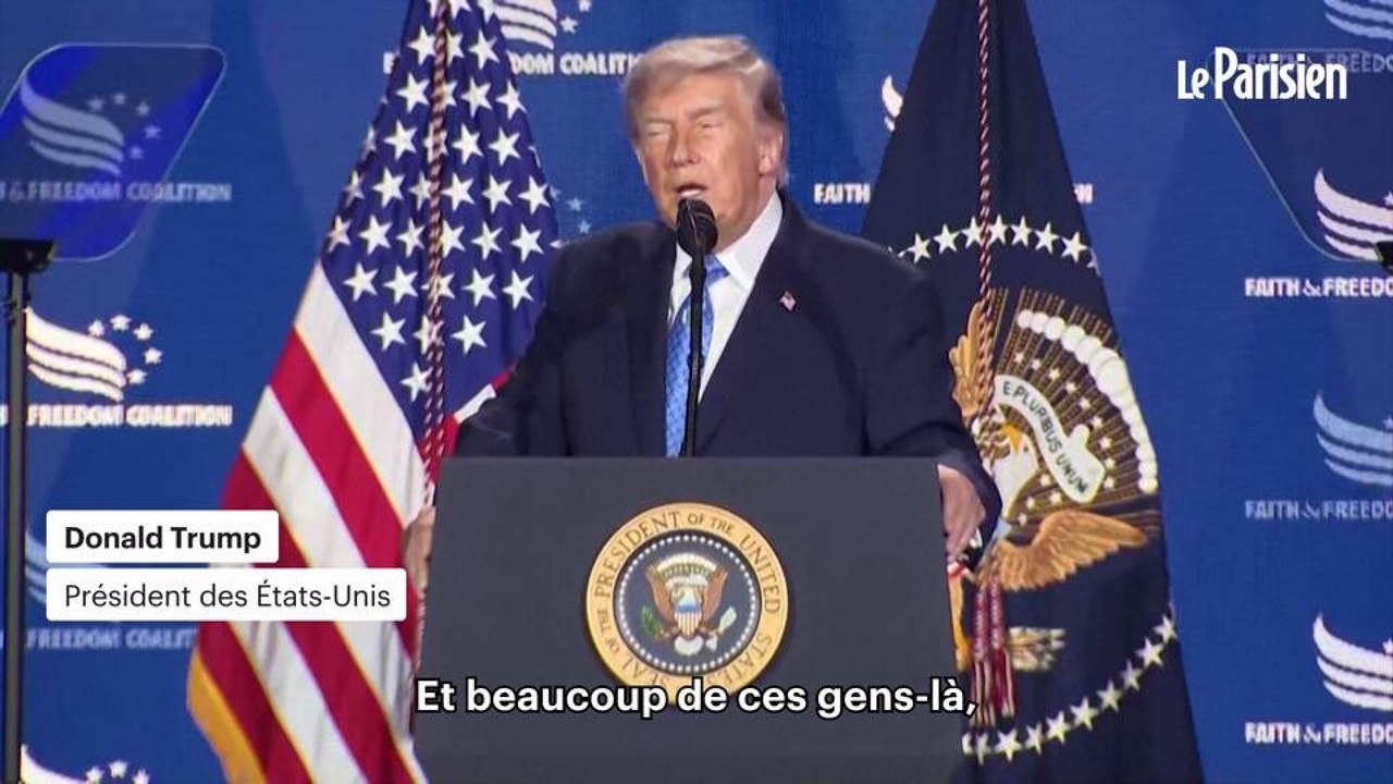 « Ce sont des communistes extrémistes et impies » Donald Trump charge le parti démocrate
