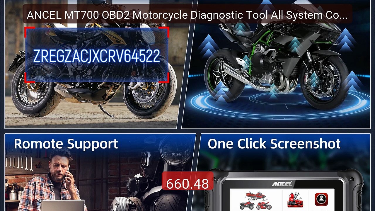 ANCEL MT700 OBD2 Motorcycle Diagnostic Tool All System Code Reader ... -- Top Rated 2026 | Buy Now!