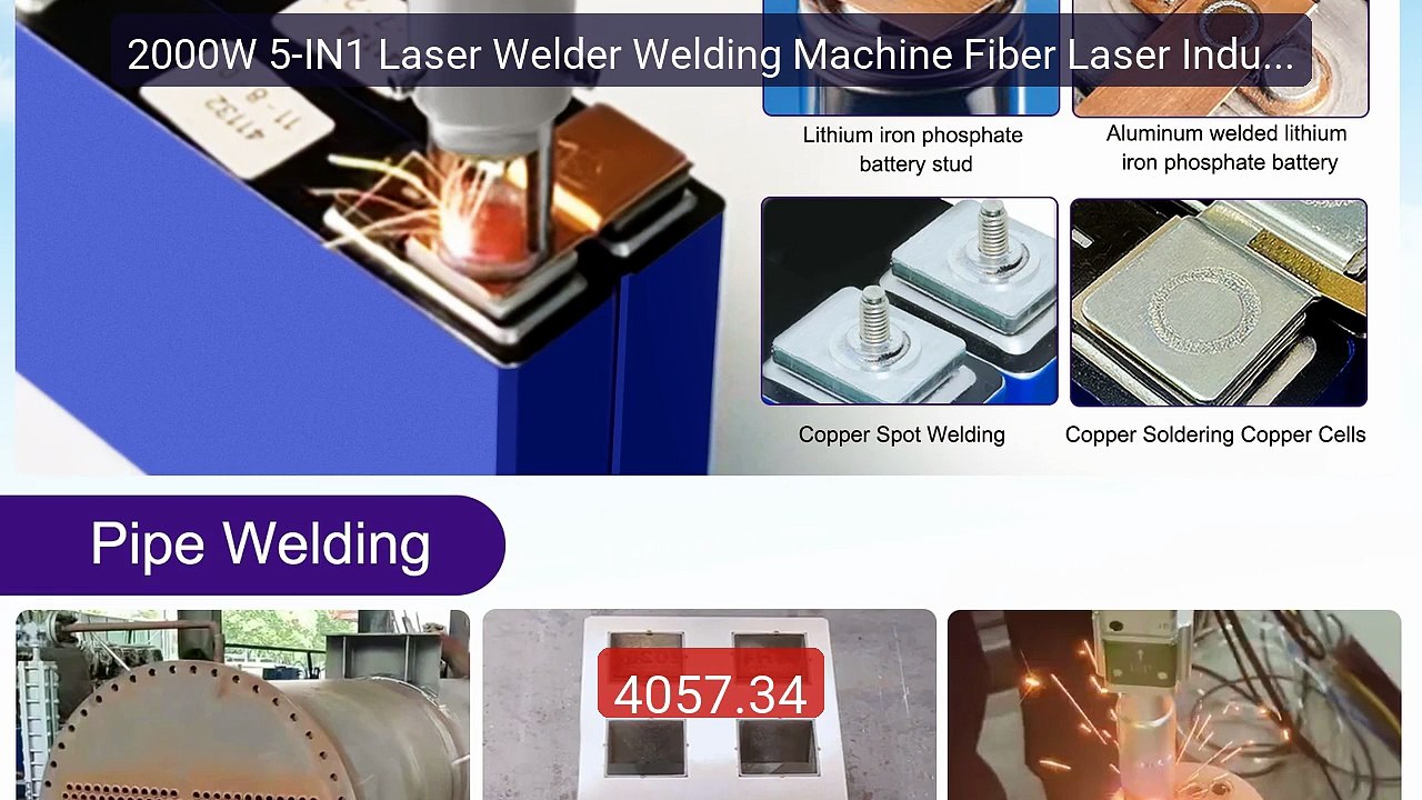 2000W 5-IN1 Laser Welder Welding Machine Fiber Laser Industrial Ru... -- Best Deal 2026 | Shop Now!