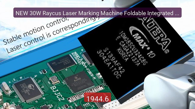 NEW 30W Raycus Laser Marking Machine Foldable Integrated Laser... Hot Deal 2026 | Limited Offer!