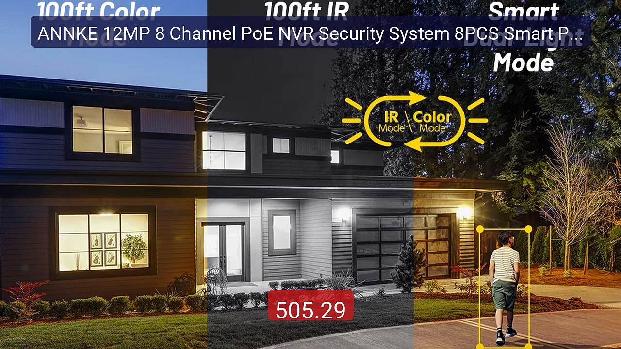 ANNKE 12MP 8 Channel PoE NVR Security System 8PCS Smart POE Ca... -- Best Buy 2026 | Great Quality!