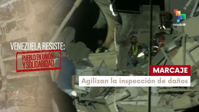 En La Guaira continúa el marcaje de viviendas tras los sismos en Venezuela