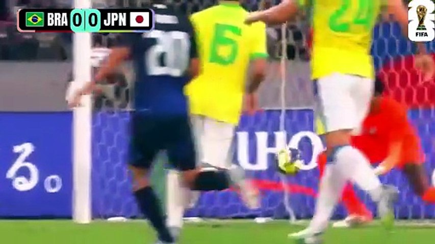Brazil vs Japan 3-4 Highlights | Japan Stuns Brazil In Historic Upset | Round of 32
