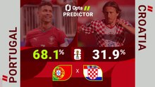 Portugal v Croatia  - World Cup Opta Predictor