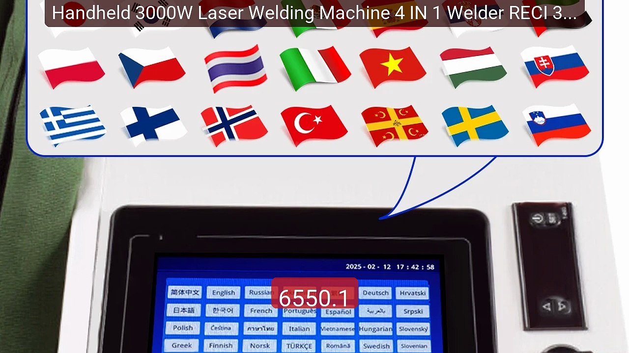 Handheld 3000W Laser Welding Machine 4 IN 1 Welder RECI 3KW Fi... -- Hot Deal 2026 | Limited Offer!