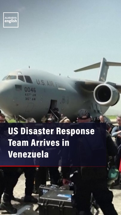 US Disaster Response Team Arrives in Venezuela