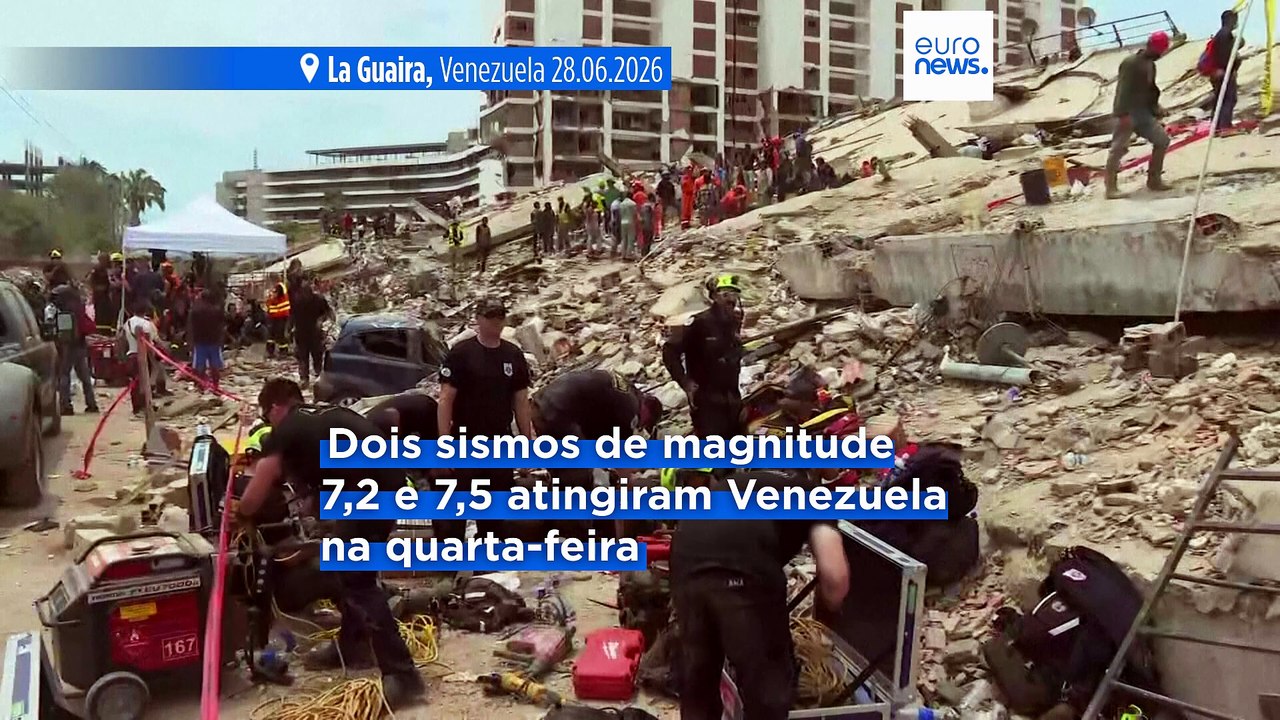 Termina janela crítica de salvamento de 72 horas na Venezuela, balanço é de quase 1.500 mortos