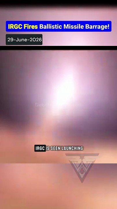 Iran Launches Missile Salvo at US Bases