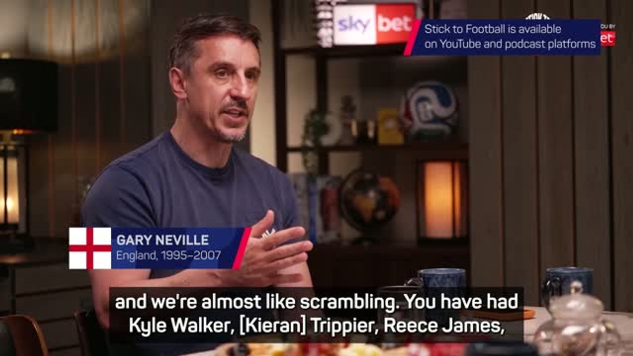 Neville questions Tuchel's England squad selection
