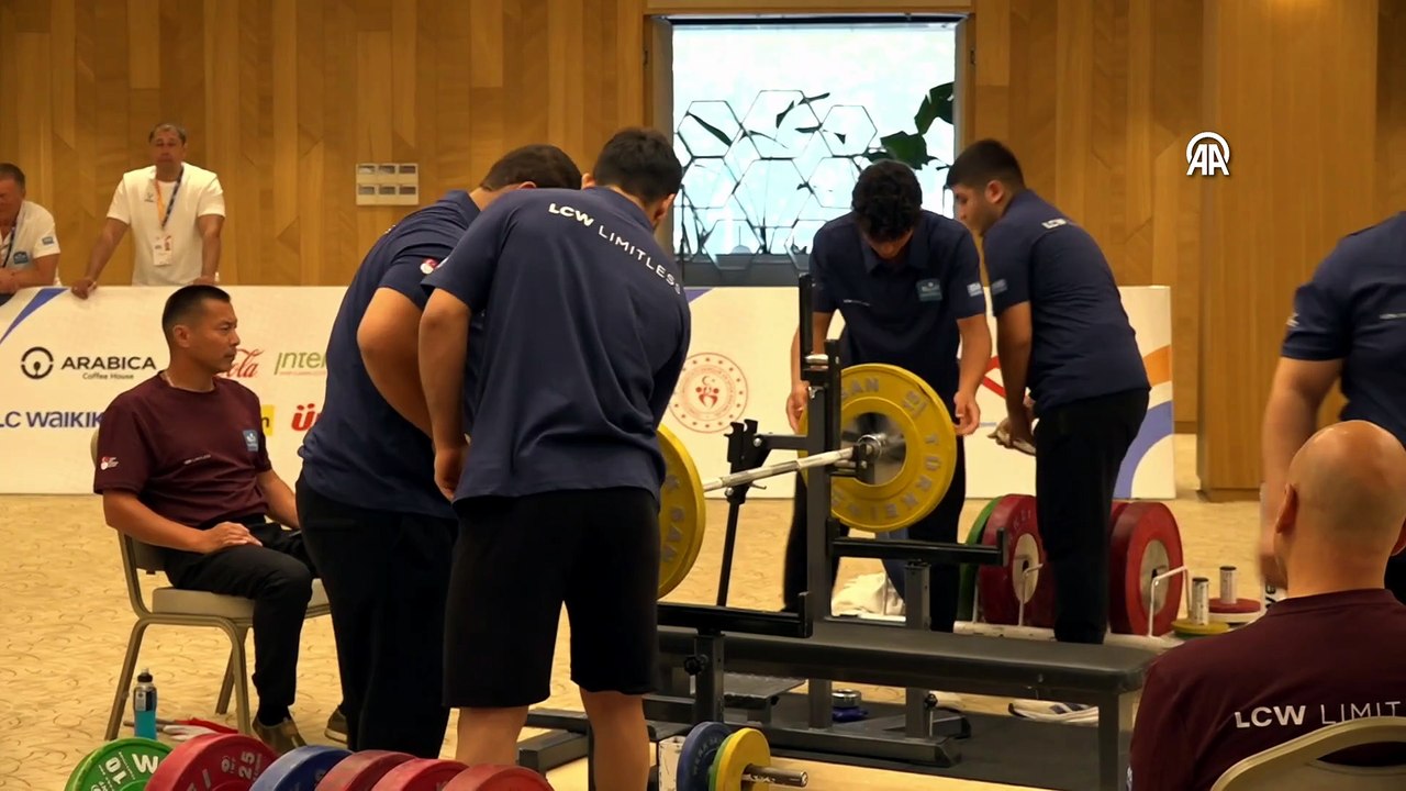 Görme Engelliler Avrupa Halter Şampiyonası, Mersin'de başladı | Ajansspor | AA