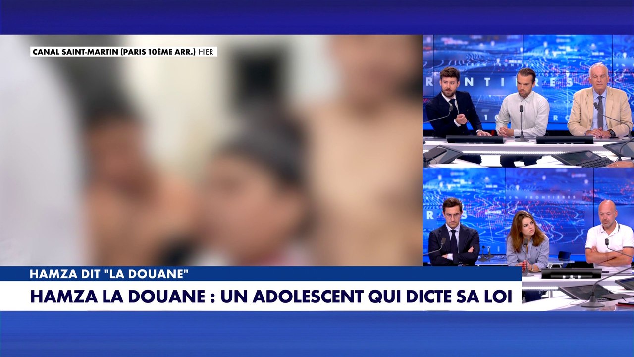 Hamza dit "La douane" : «On mouille des gens, on fait rien de mal»