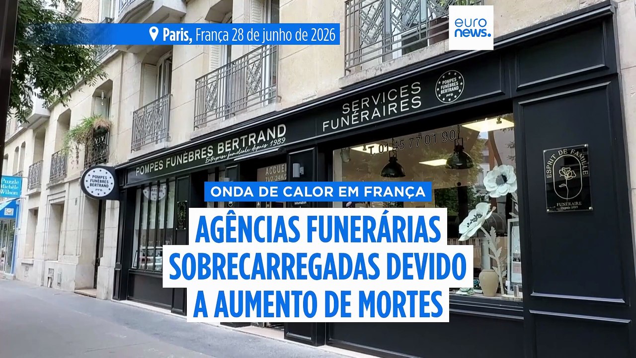 França: pico de mortalidade satura serviços funerários