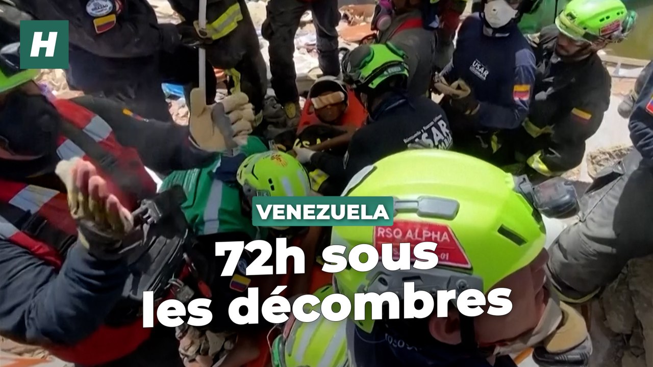 Au Venezuela, ce garçon de 11 ans victime des séismes et sauvé des décombres après 72 heures est un miraculé