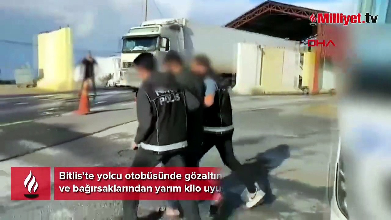 Yolcu otobüsünde şoke eden operasyon! Mide ve bağırsaklarından yarım kilo uyuşturucu çıktı