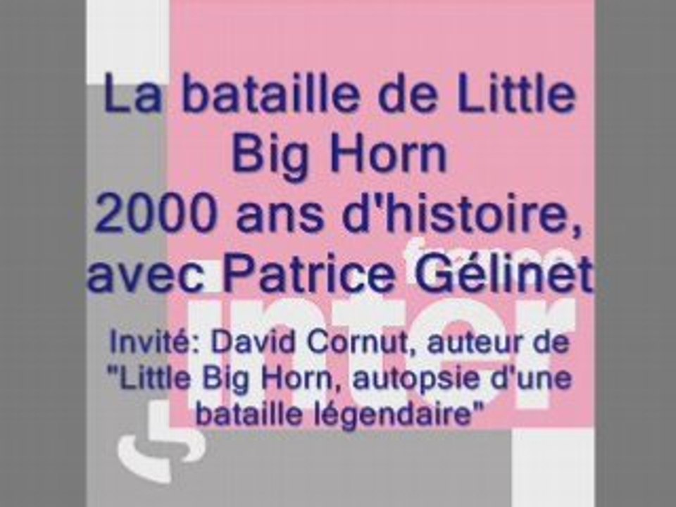 David Cornut - Little Big Horn  1/2