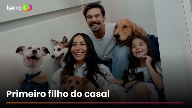 Sabrina Sato e Nicolas Prattes fazem chá revelação do bebê que estão esperando; veja