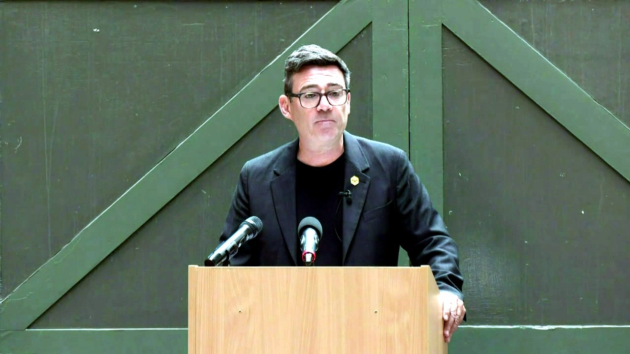 Burnham lays out plan to open a PM’s office in Manchester