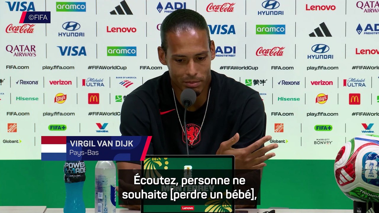 Van Dijk soutient un Gakpo “d’une grande maturité” après la perte de son futur enfant