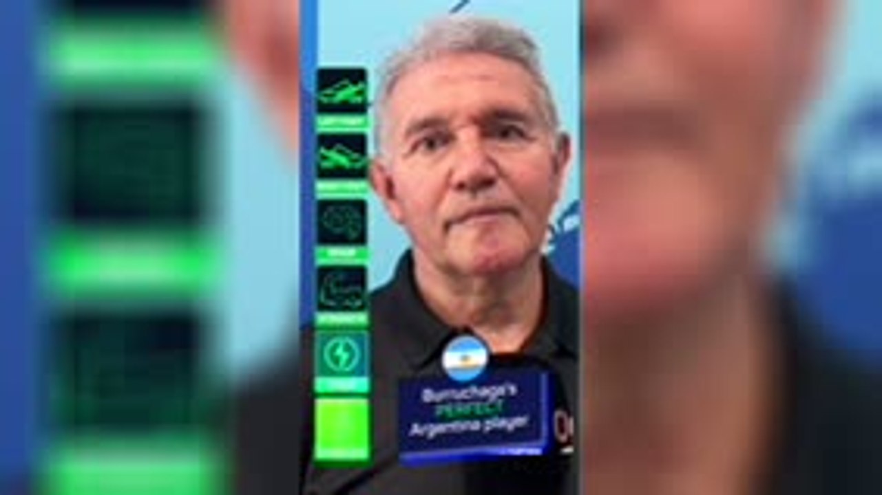Burruchaga builds his PERFECT Argentina player!