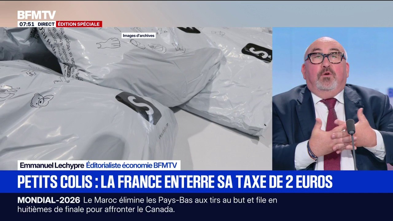 La taxe française sur les petits colis suspendue et remplacée par une taxe européenne de 3 euros