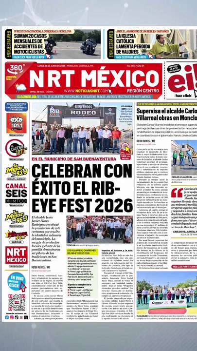 LAS PORTADAS 29-06-26