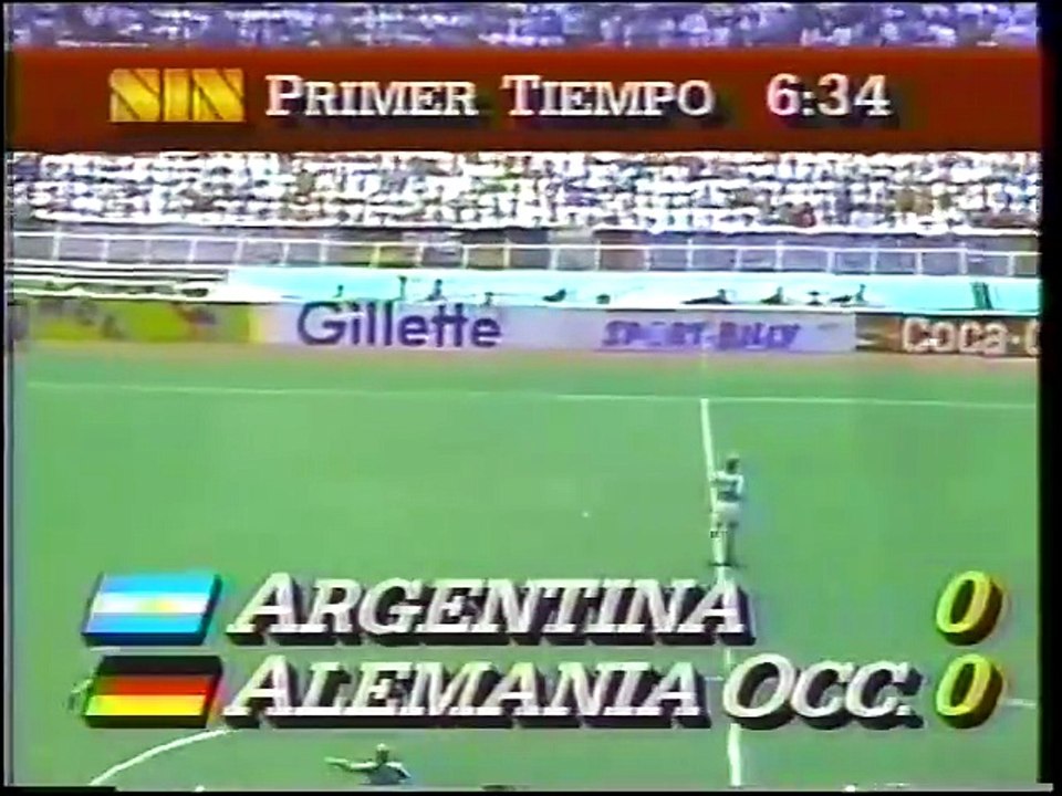 MEXICO 1986 ARGENTINA 3 ALEMANIA 2 JUN 29 1986 FINAL