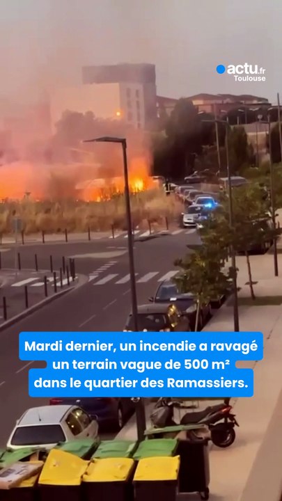 "Les voitures auraient pu brûler" : en pleine canicule, des gens du voyage mettent le feu à un terrain vague à Toulouse