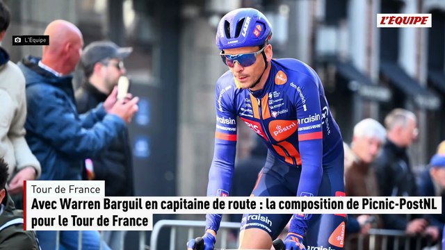 Avec Warren Barguil en capitaine de route : la composition de Picnic-PostNL pour le Tour de France - Cyclisme - Tour de France - Tour de France 2026