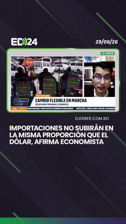 Importaciones no subirán en la misma proporción que el dólar, afirma economista