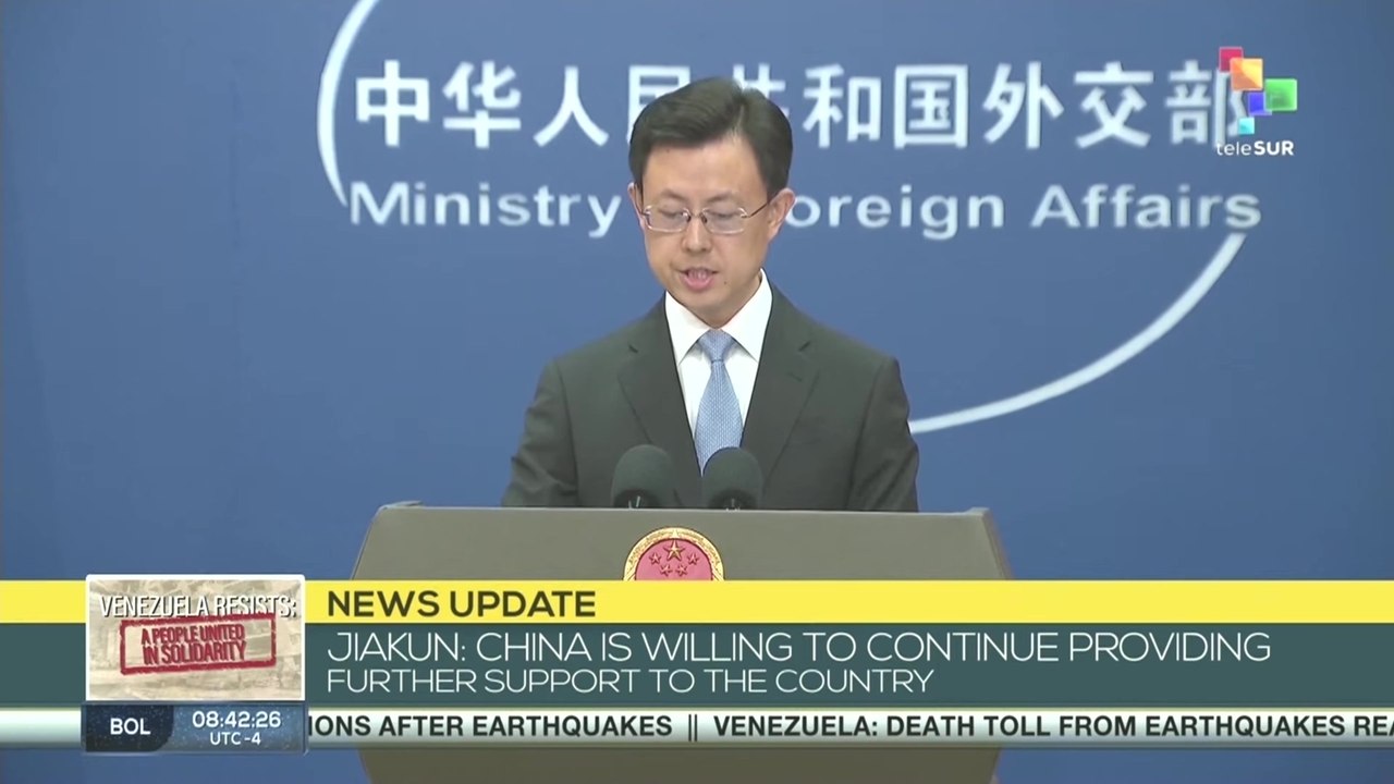 China | Govt. confirms additional ¥100M in emergency material for Venezuela