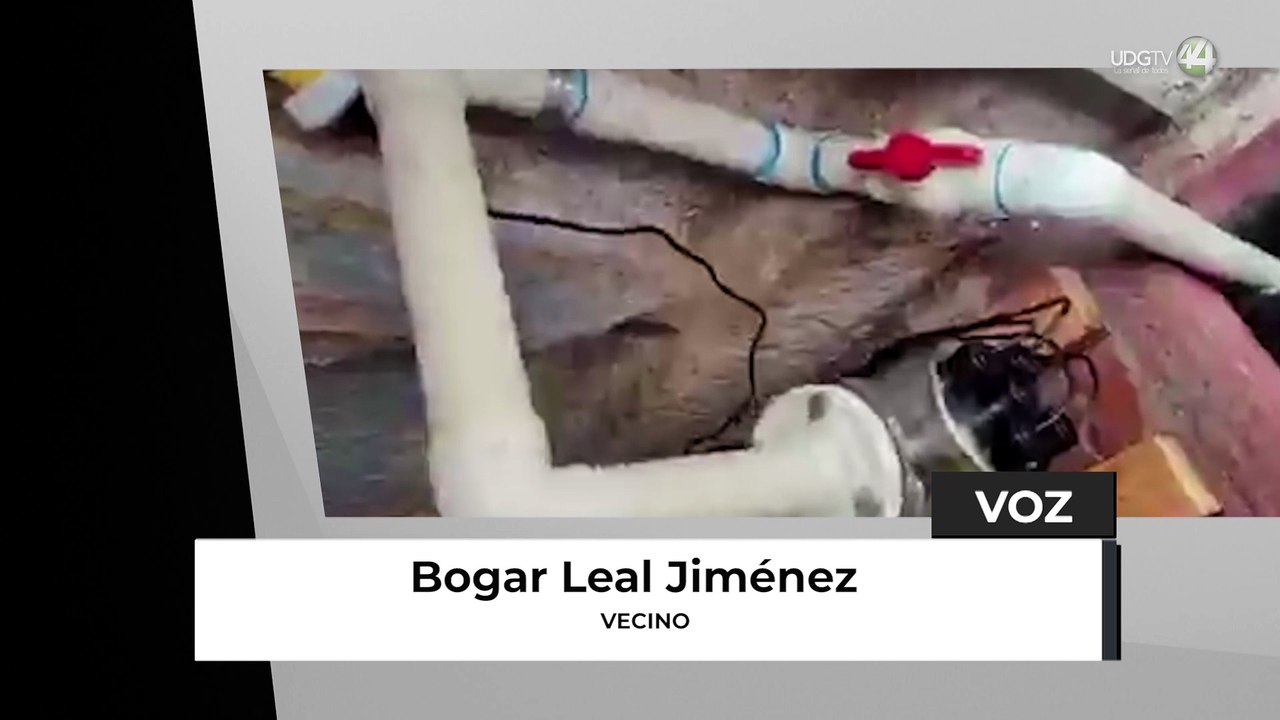 Vecinos de Guadalajara crearon un “mini siapa” que quita el mal olor y color al agua