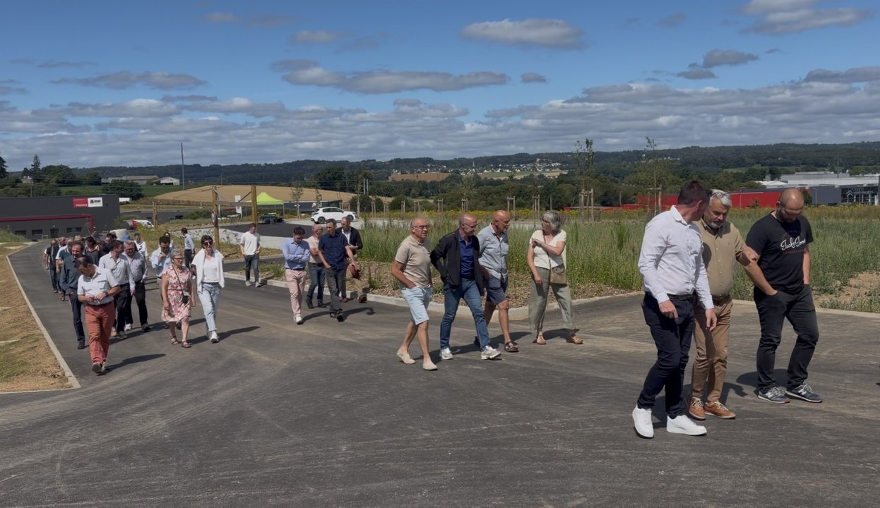 Près de Pontivy, ce parc d'activités s'agrandit avec quatorze lots à vendre.
