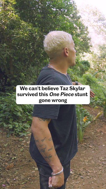 Taz Skylar Survived This ‘One Piece’ Stunt Gone Wrong