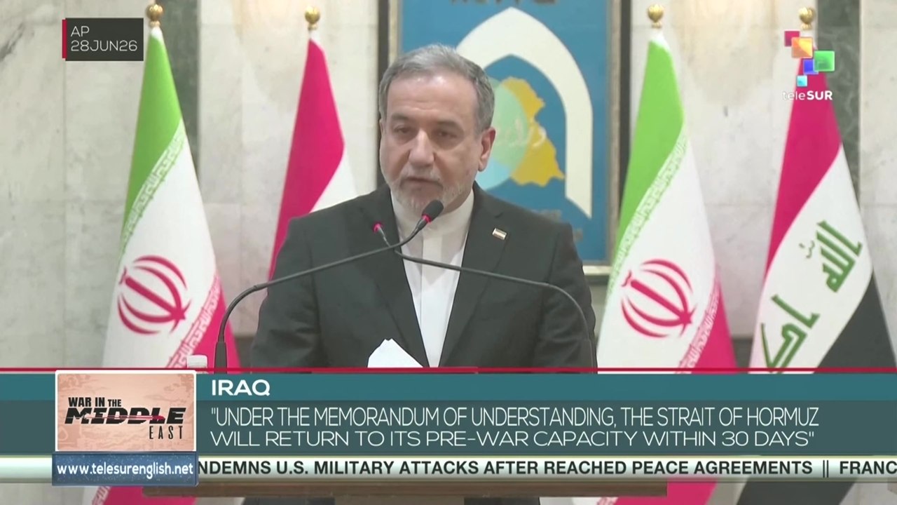 Iranian FM urges non-interference in Strait of Hormuz management