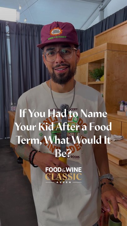If You Had to Name Your Kid After a Food Term, What Would It Be?