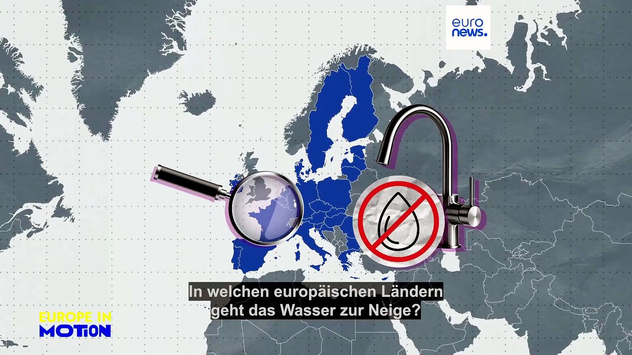 Hitzewelle: In welchen europäischen Ländern wird das Wasser knapp?
