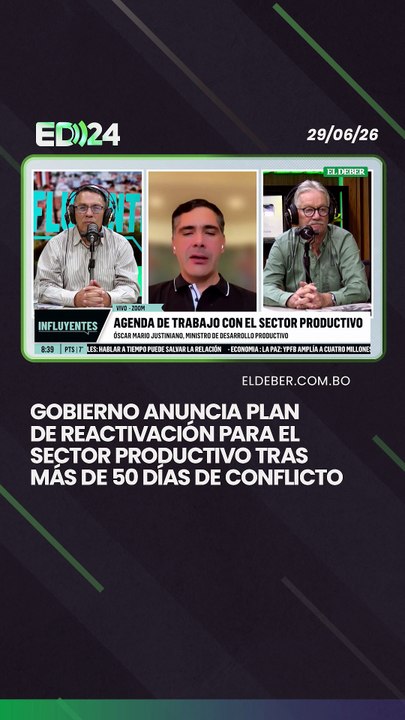 Gobierno anuncia plan de reactivación para el sector productivo tras más de 50 días de conflicto
