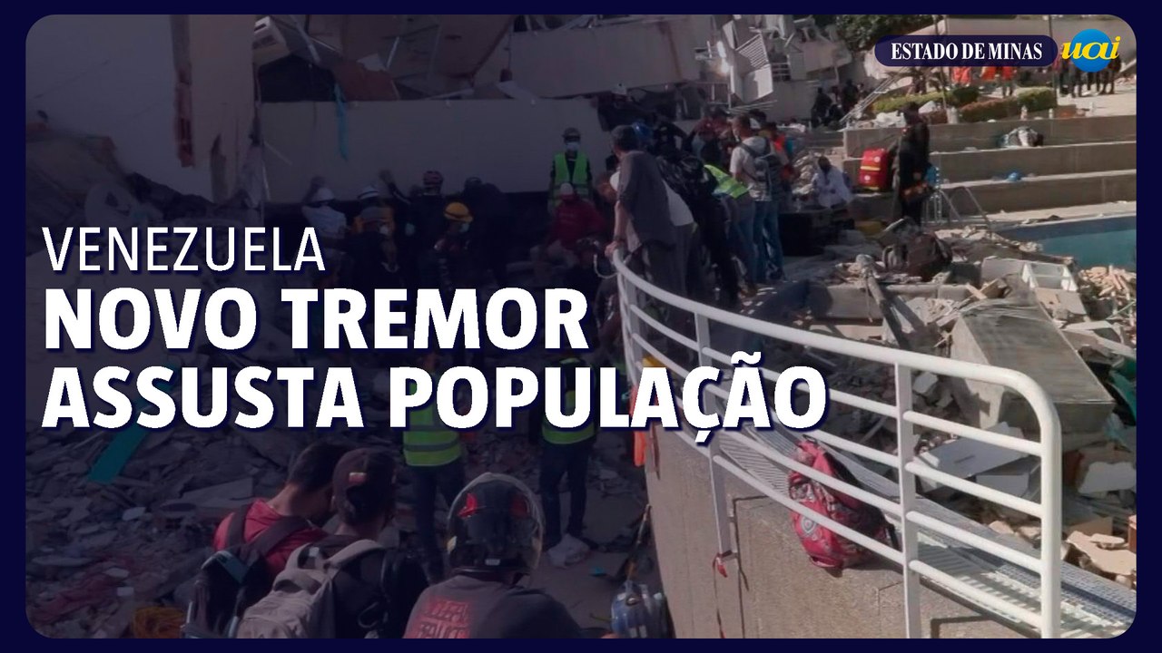 Novo tremor sacode a Venezuela; esperança de encontrar sobreviventes diminui