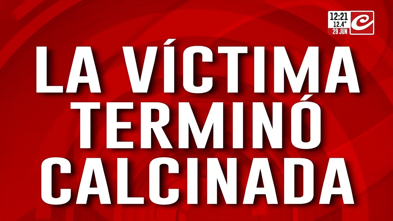 La mató y le prendió fuego la casa: la víctima terminó completamente calcinada