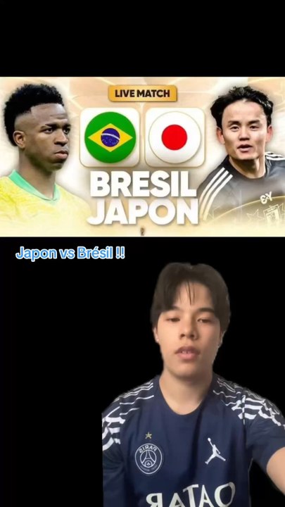 Japon Brésil ce soir !