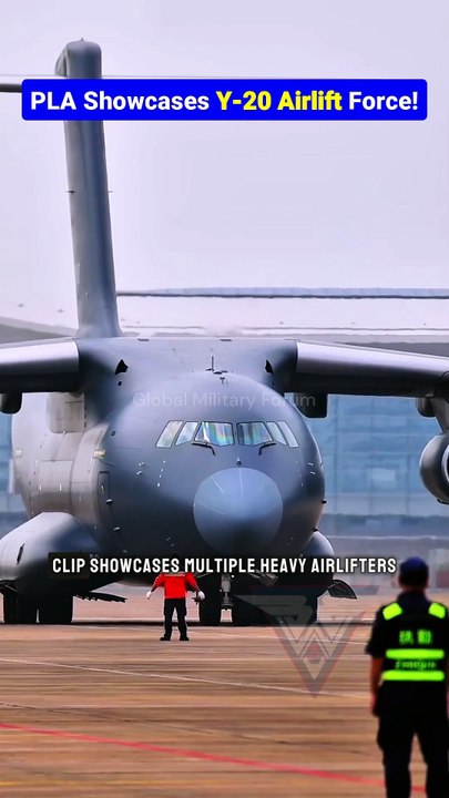 China's Y-20 Fleet on Full Display