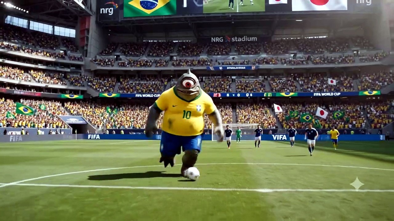 Brasil vs Japão na Copa do Mundo... Mas o Brasil tem o Gyodai ! ⚽🔥