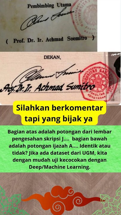 kebenaran akan menemukan jalan nya sendiri