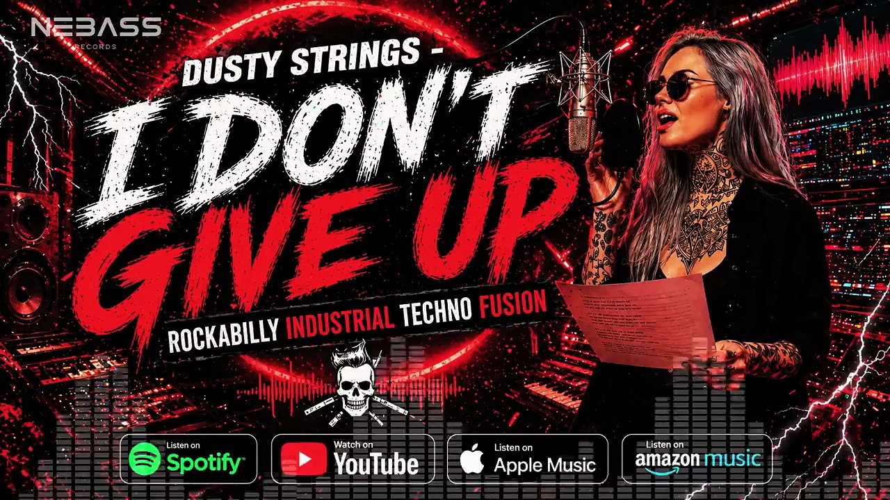 Dusty Strings - I Don't Give Up_ Rockabilly Industrial Techno Fusion